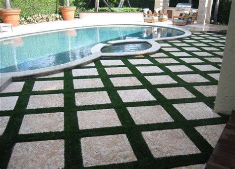 Artificial Grass For Pool Deck