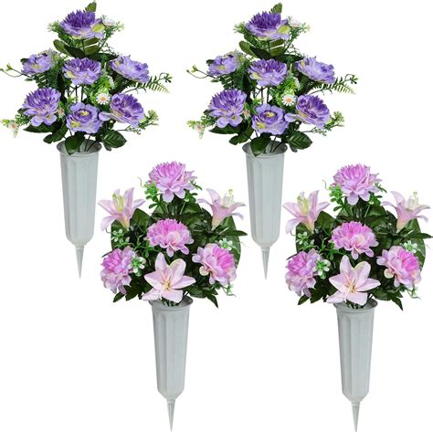 Artificial Grave Flowers Amazon