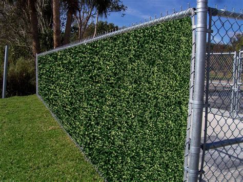 Artificial Green Fence Panels