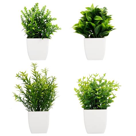 Artificial Greenery In Pots