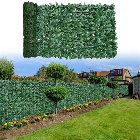 artificial hedge fence panels