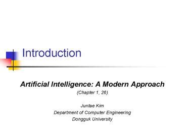 (PDF) Distributed Artificial Intelligence A Modern Approach
