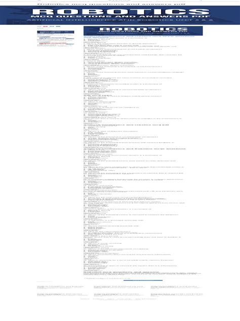 Artificial Intelligence and Robotics mcqs unit 2 mcq Questions