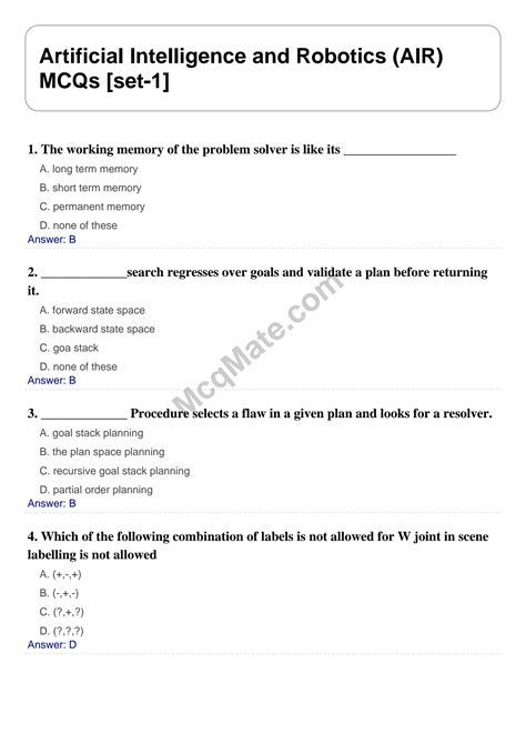 Artificial Intelligence 20152016 BE Computer Engineering Semester 7