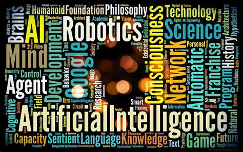 Businessman touching the brain working of Artificial Intelligence (AI