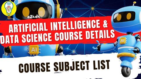 artificial intelligence data science course details