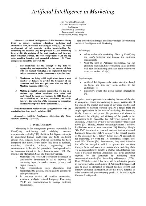 10 Key Uses of Artificial Intelligence in Marketing Examples