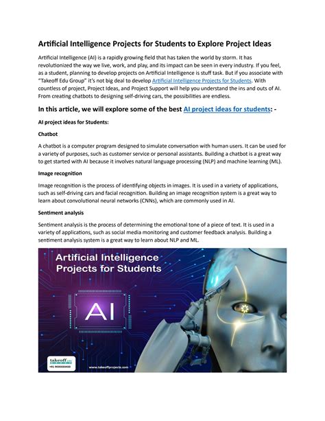 artificial intelligence projects for students pdf github