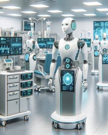 Artificial Intelligence Synth Robots