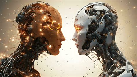 Artificial Intelligence. Human Consciousness. Mind Process. Human Vs