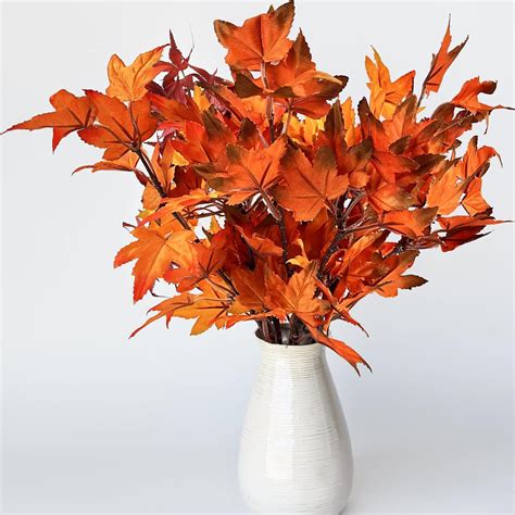 Artificial Maple Tree Branches With Leaves