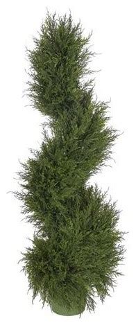 Artificial Spiral Juniper Trees