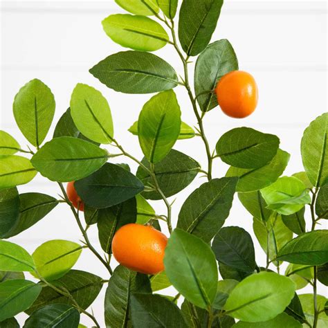 Artificial Tangerine Tree