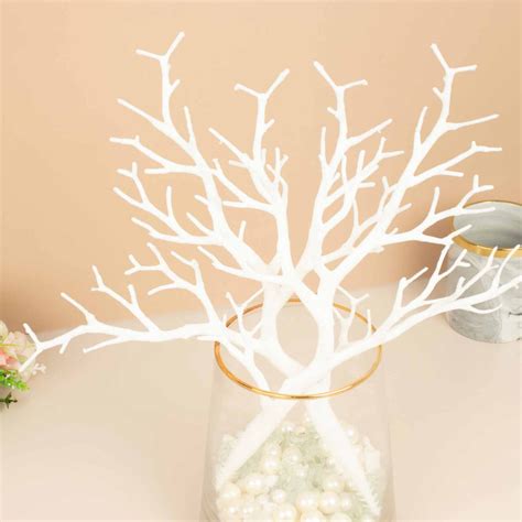 Artificial Tree Branch White