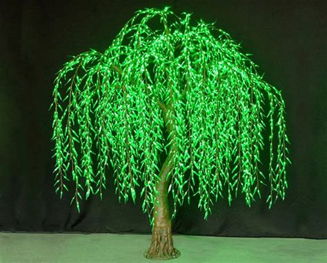 Artificial Weeping Willow Tree With Lights