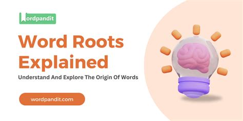 Artificial Word Roots