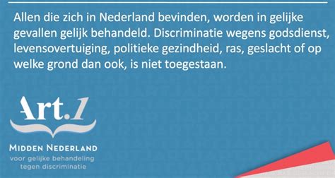 artikel 1 van de grondwet nederland