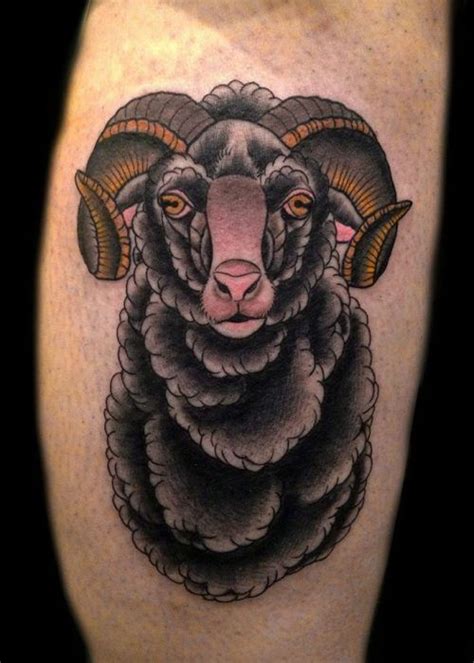 Innovative Artistic Black Sheep Tattoo Designs References