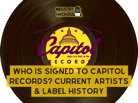 artists signed to capitol records