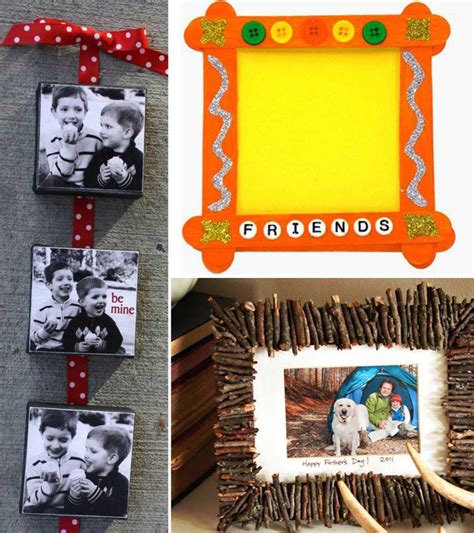 arts and crafts picture frames ideas