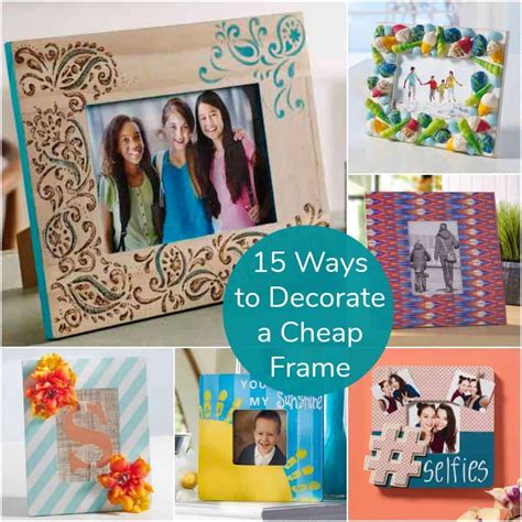 arts and crafts picture frames ideas