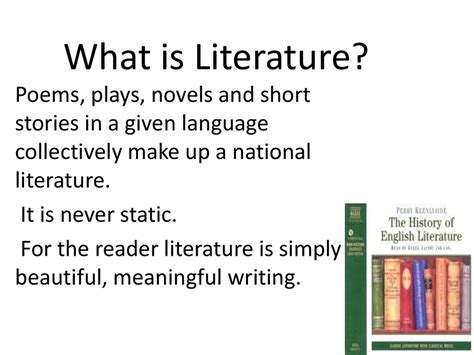 arts and literature definition