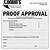 artwork proof approval template