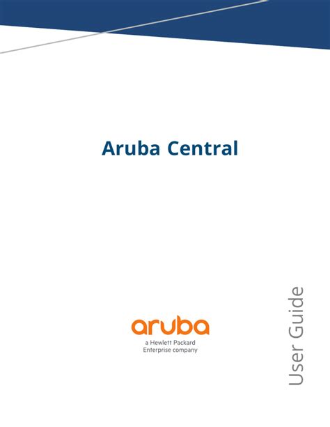 aruba central user guide