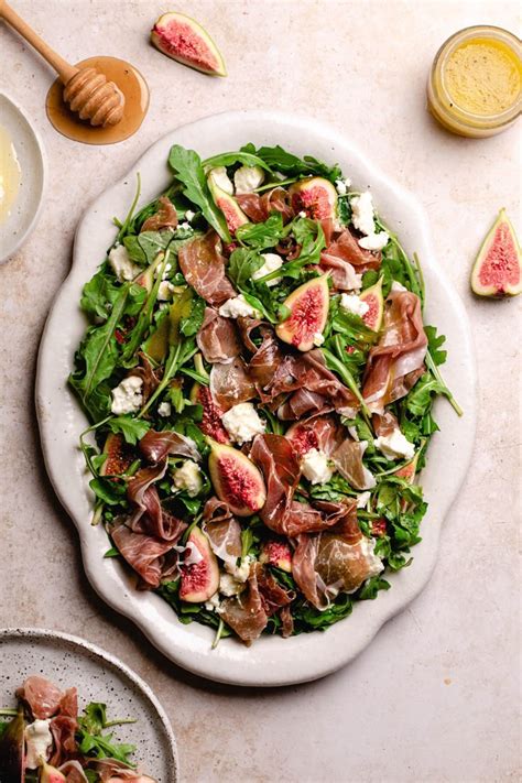 Arugula Prosciutto Fig Salad