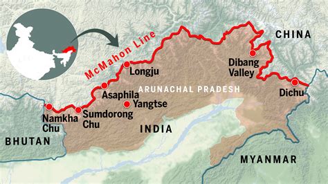 arunachal pradesh and china
