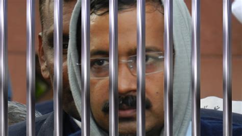 arvind kejriwal in jail image