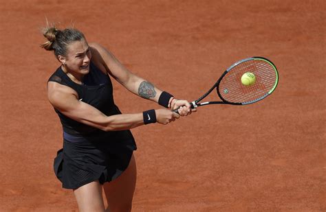 aryna sabalenka french open