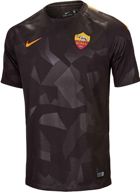 as roma black jersey