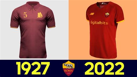 as roma jersey history