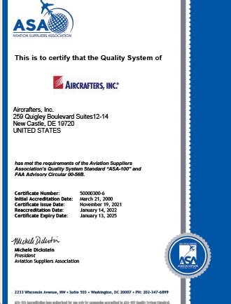 asa 100 certification