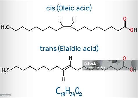 Struktur Kimia Asam Oleat
