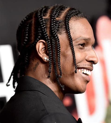 48 HQ Pictures How To Braid Hair Like Asap Rocky Asap Rocky Braids