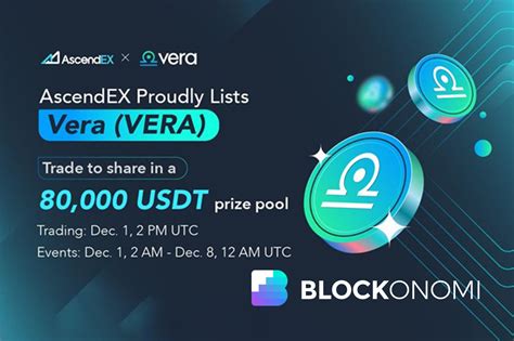 ascendex lists vera token