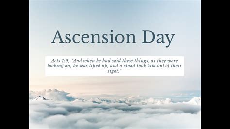 ascension day devotional