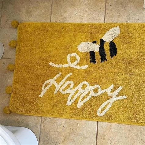 Asda Bee Happy Bath Mat