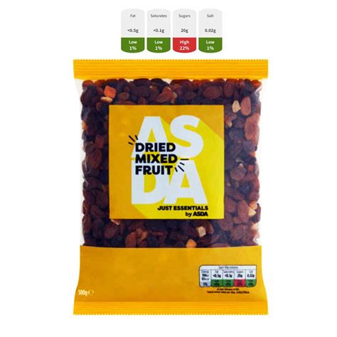 Asda Dried Mixed Fruit