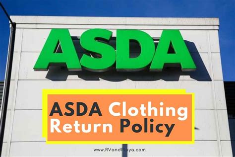 asda food return policy