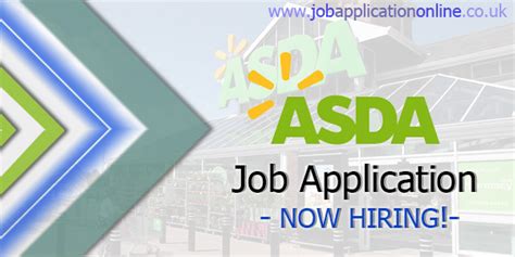 asda jobs vacancies near me