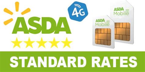 Asda Mobile Standard Rates