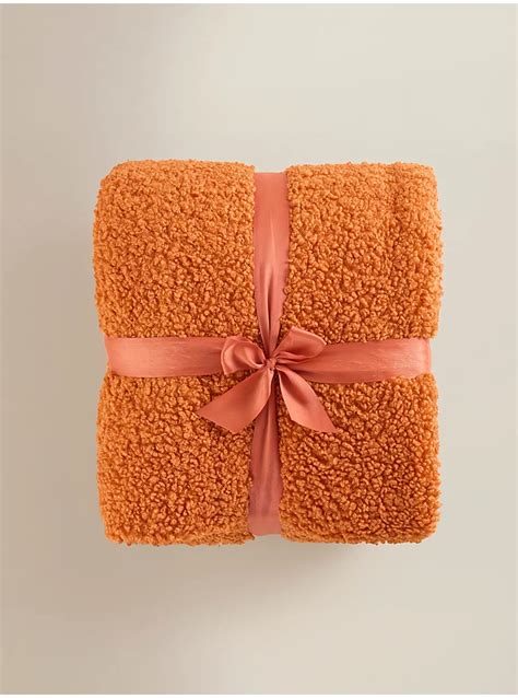Asda Orange Throws