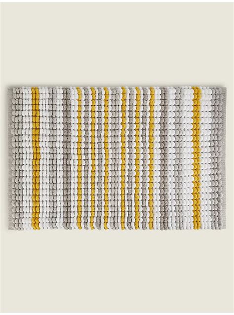 Asda Striped Bath Mat