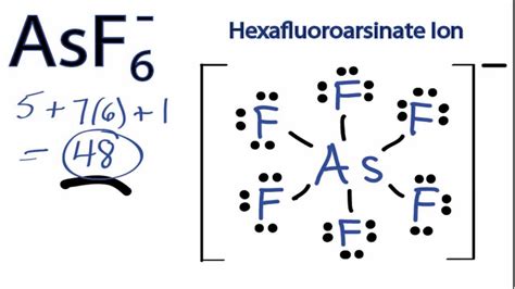 asf6- lewis structure