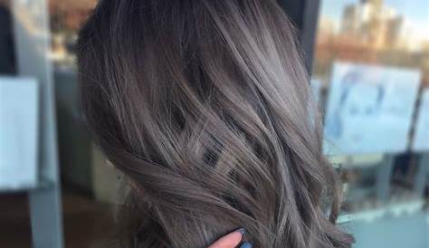 Ash Grey Greige Hair Long ombrehair color Ombrehair ️