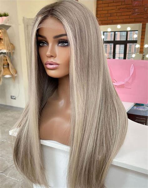 ash grey wig