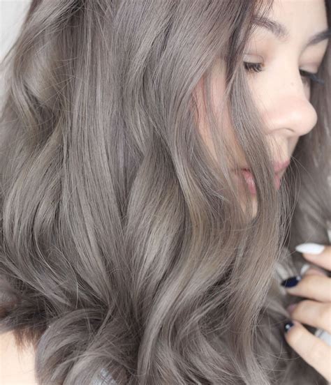 Ash brown hair Ash brown hair balayage, Ash hair color, Mushroom hair